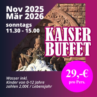 Kaiserbuffet am Sonntag